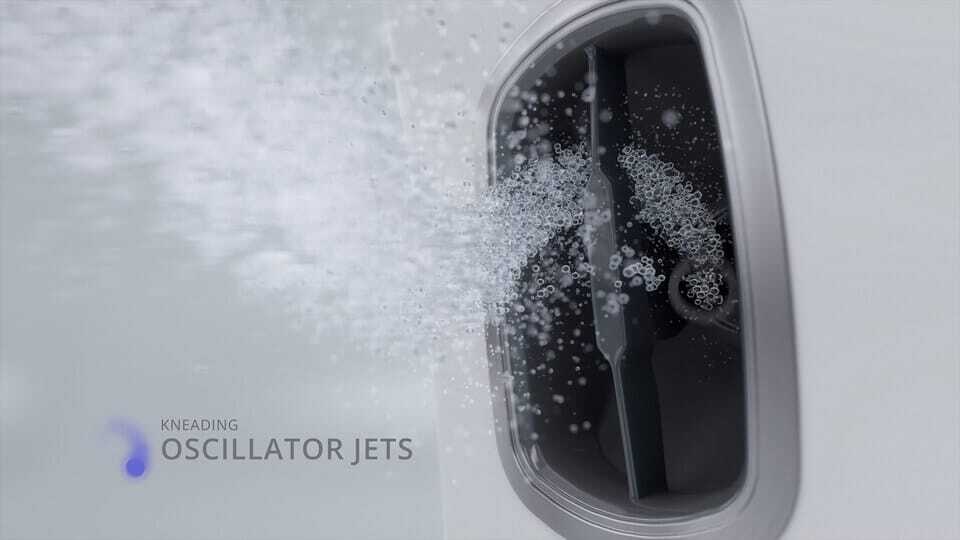 OSCILLATEUR DE PÉTRISSAGE JETS DE SPA