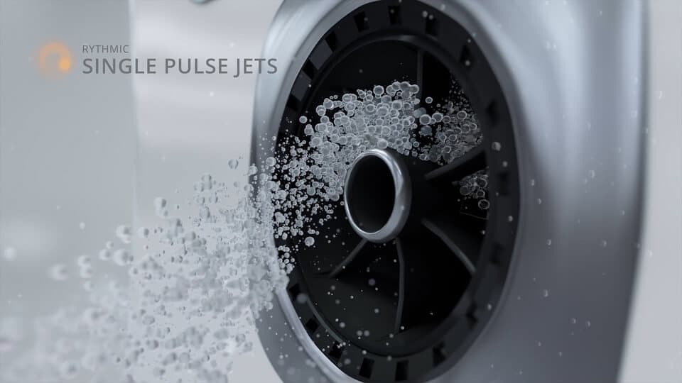 Jet met enkele puls