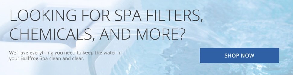 Shop for Bullfrog Spas Water Care