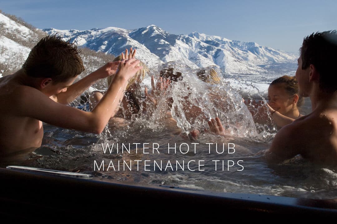 winter hot tub maintenance tips
