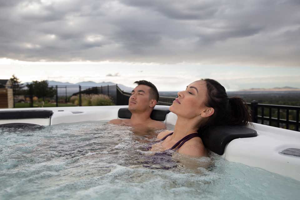 hot tub wellness and relaxation