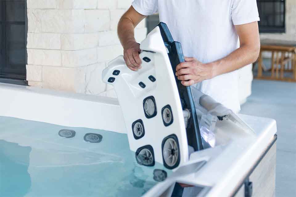 outdoor hot tub jetpak personalization