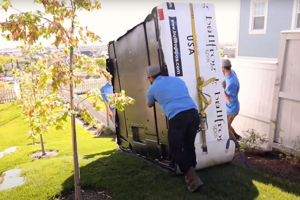 Hot Tub Delivery