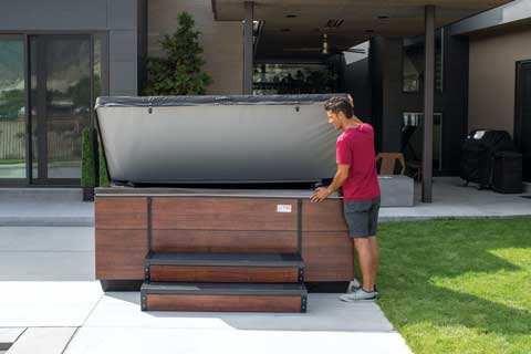 hot tub cover lifter