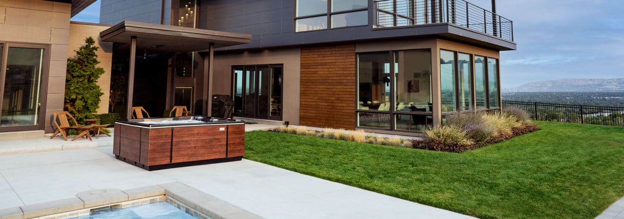 solid hot tub foundation