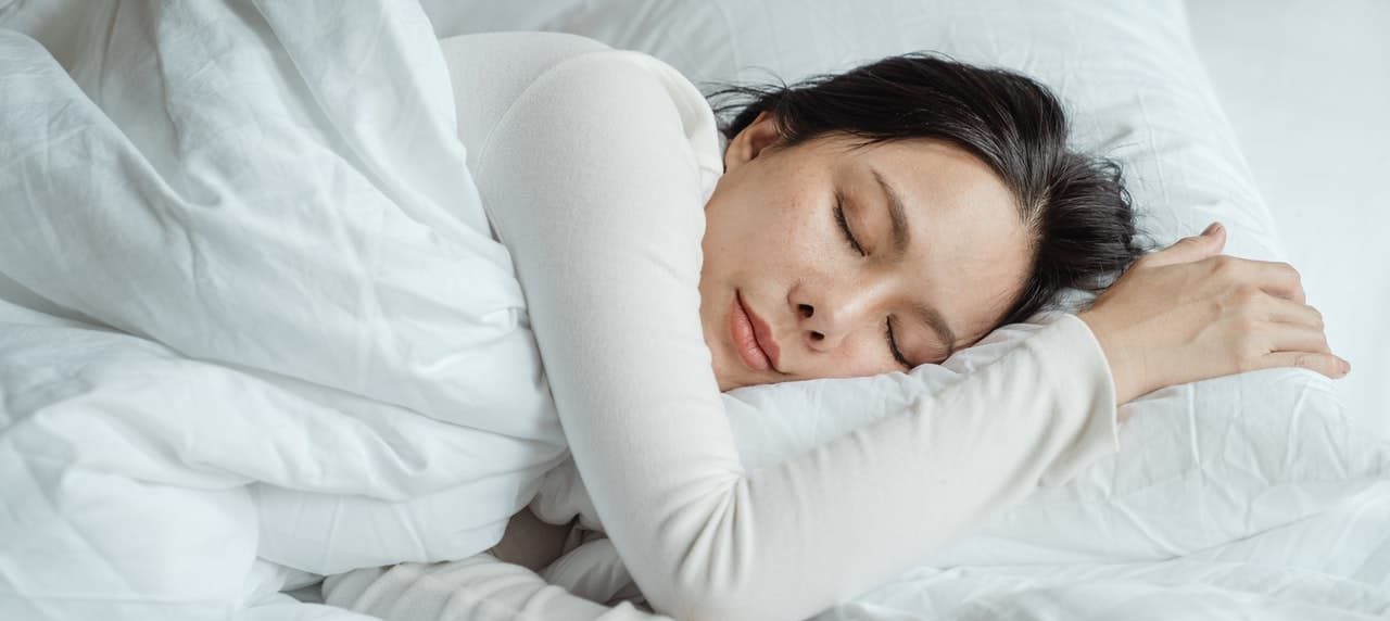 sleeping peacefully