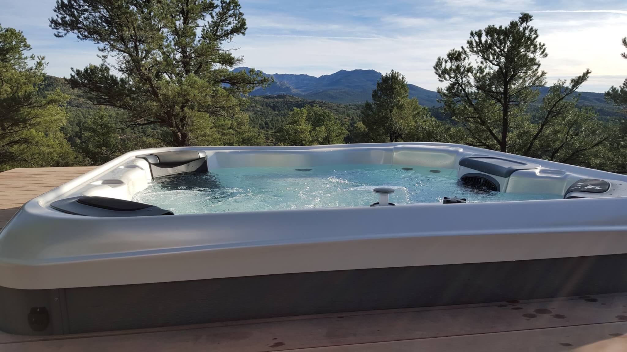 Incredible View from the Hot Tub and Deck
