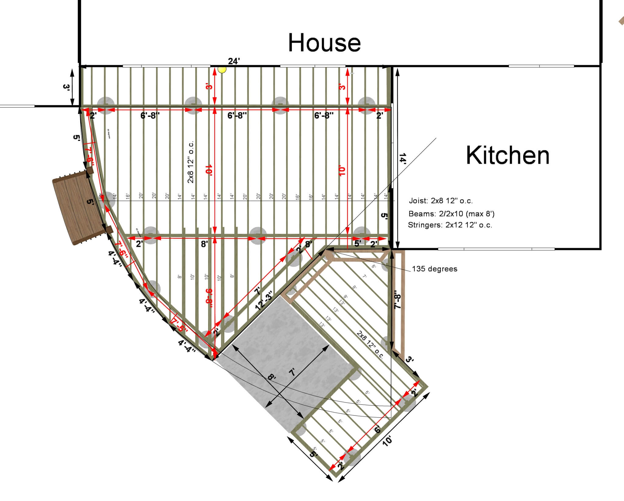 Hottub Deck Design