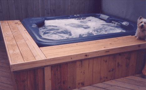 Hot Tub Surround Bench