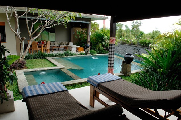 Gorgeoud Backyard with Small Pool